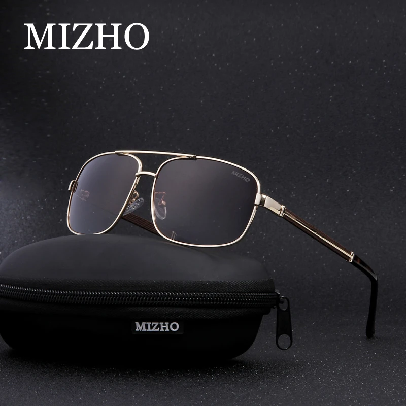 Мужские солнцезащитные очки с поляризацией прямоугольной формы|luxury brand glasses|luxury