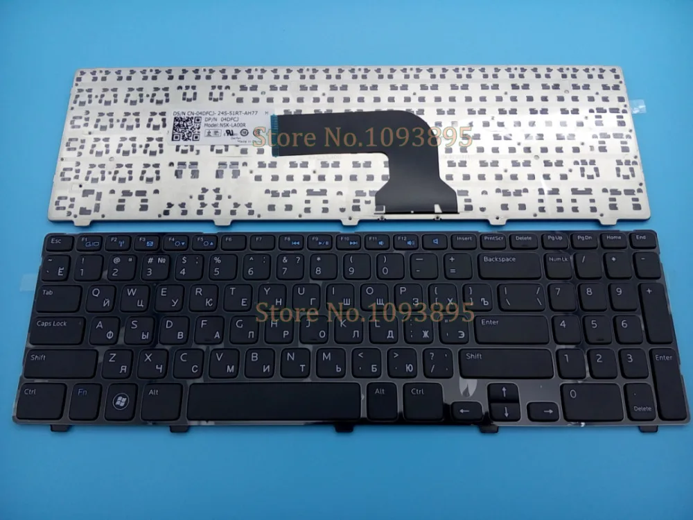 Оригинальная Русская клавиатура для ноутбука DELL INSPIRON 15R 5521 5537 M531R 5535 русская