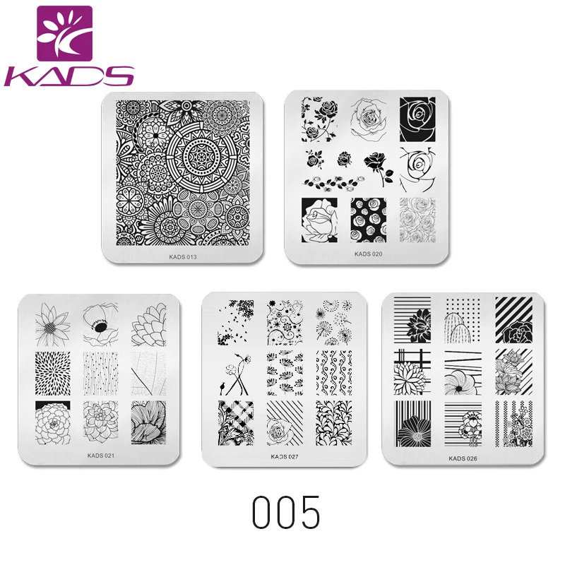 KADS 5 шт./компл. трафарет для различных узоров инструменты красоты украшения