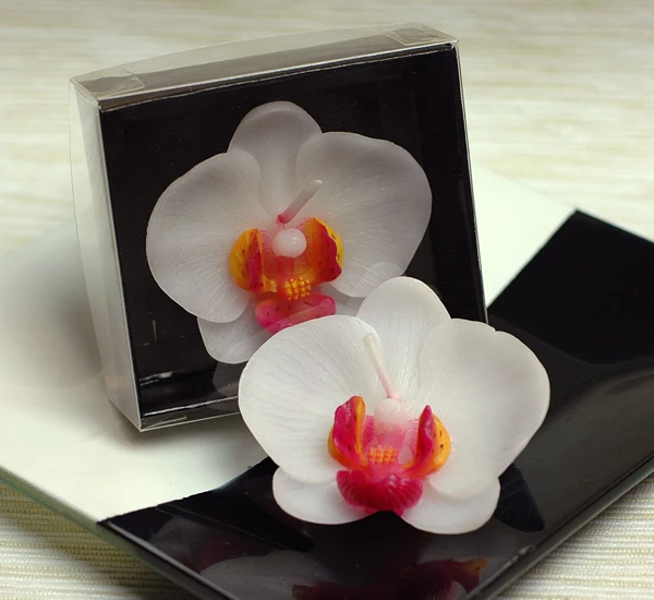 (Упаковка из 10 свечей) Милые свечи фаленопсис Свадебные вечерние подарки на день