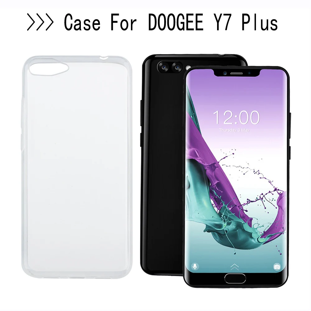 Оригинальный чехол Для DOOGEE Y7 Plus мягкий специальная сумка для мобильного телефона