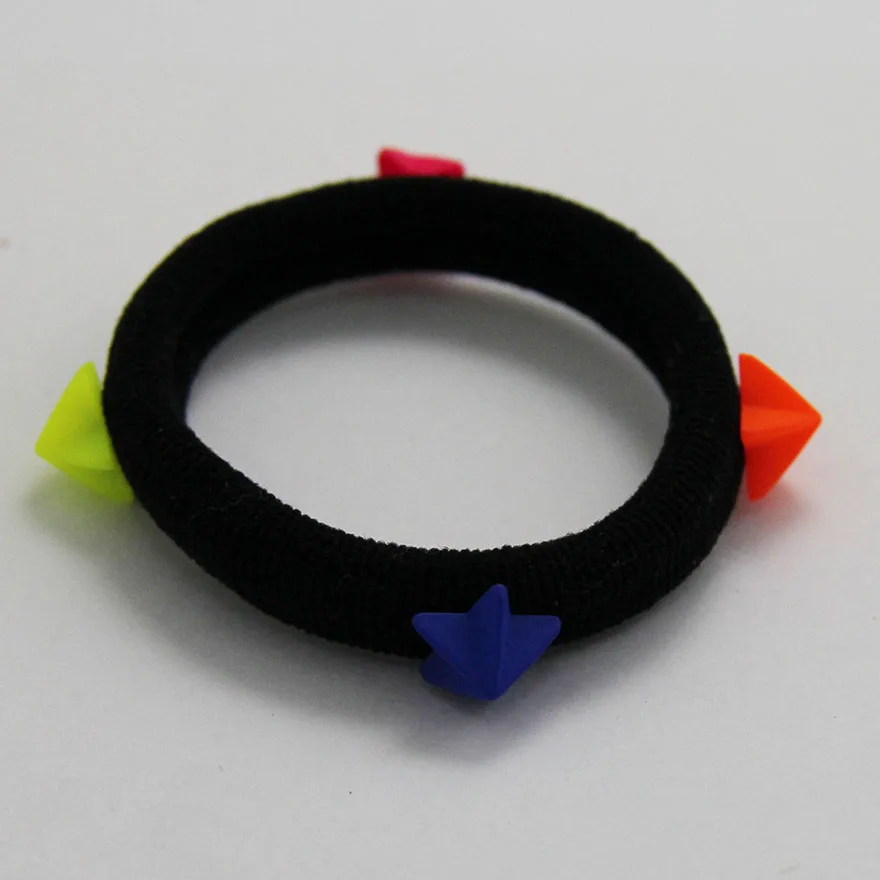 2000 шт. 3D высококачественные женские резинки для волос девочек эластичная повязка