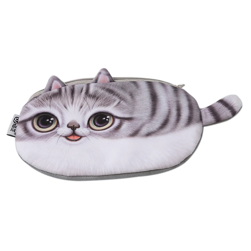Милые кошельки для девочек держатель монет Kawaii Cat женские Мини мелочей сумка