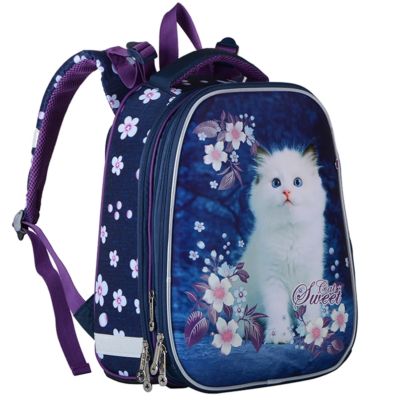 

High Quality Children's Backpack Grade 1-3-6 New Girls School Bags Orthopedic Satchel Cartoon School Backpack For Girl Schoolbag