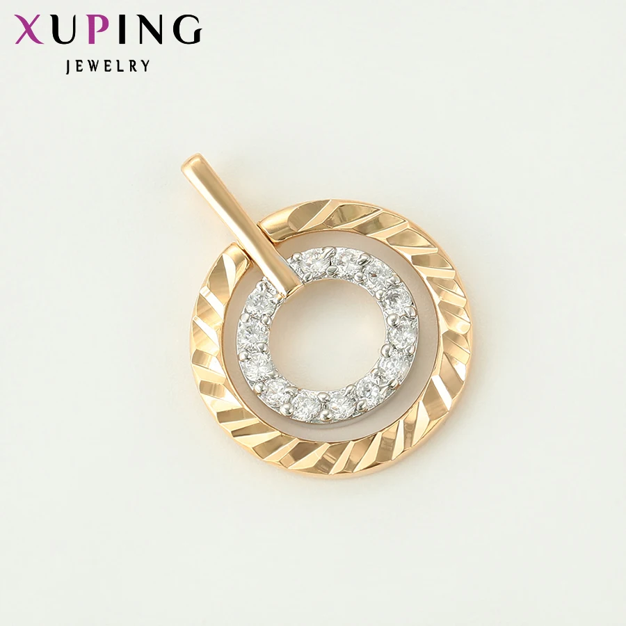 Xuping модная подвеска, классическое позолоченное ожерелье, Подвеска для женщин, популярный дизайн, ювелирное изделие, подарок S104, 2-34128