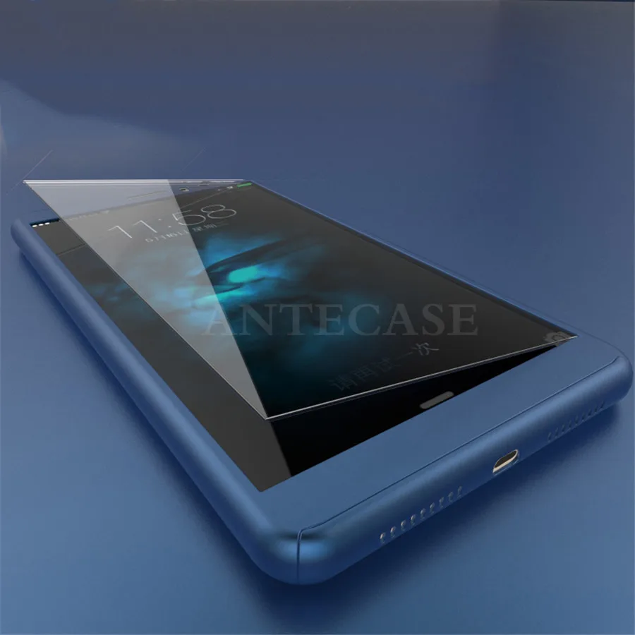 Чехол для Huawei Y5 Y6 Y7 Prime Y9 2018 чехол P8 P9 Lite 2017 P10 P20 Pro Mate 10 20 телефона 360 из закаленного