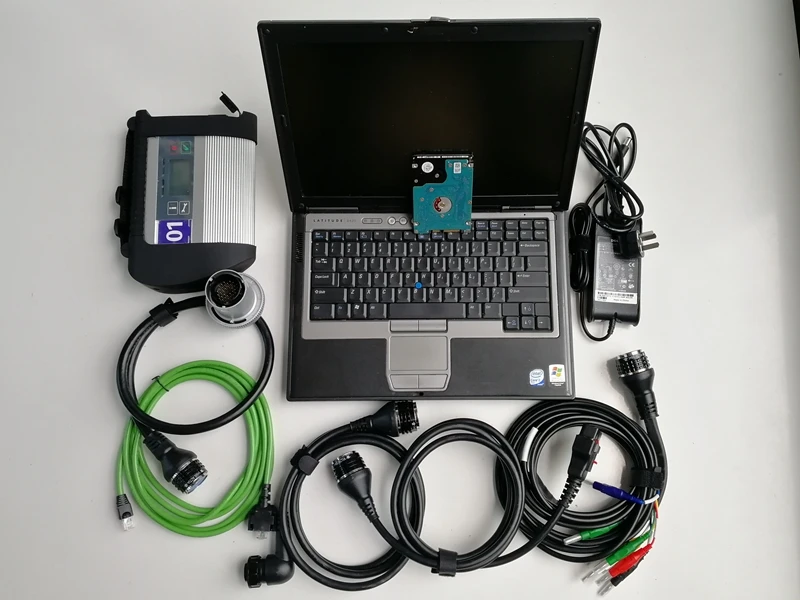 MB Star C4 SD C4 compact 4 V12. программное обеспечение в 320 Гб HDD D630 4G используется ноутбук для mercedes сканер Авто Ремонт диагностический инструмент