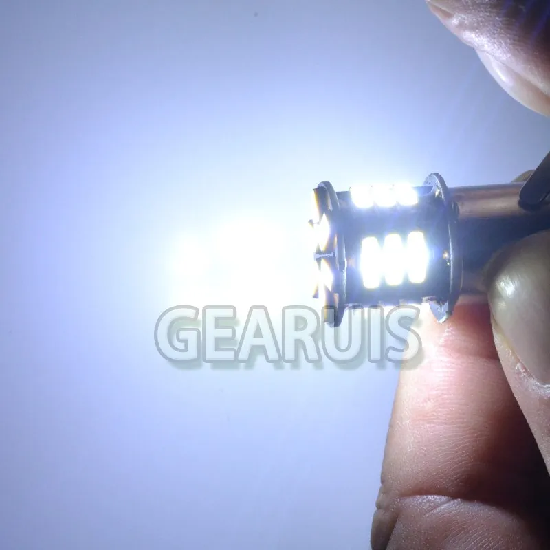 100X 1157 BAY15D стробоскопическая вспышка blink 21 SMD 7020 7014 светодиодный P21/5 Вт 1156 BA15S
