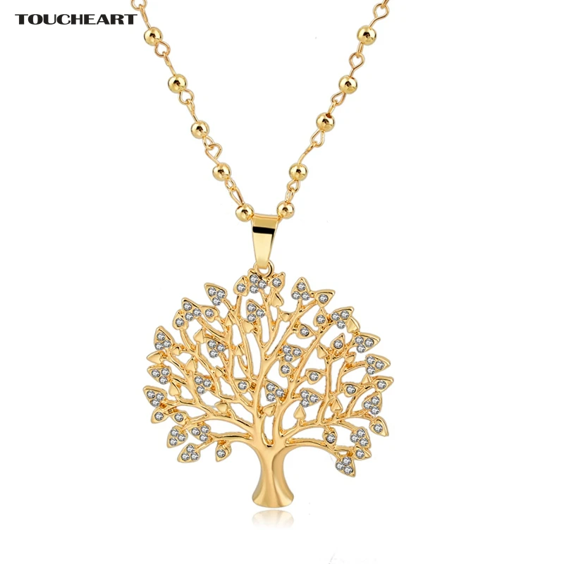 

TOUCHEART Long Tree Necklaces & Pendants For Men Women Necklace Silver & Gold Statement Gifts Vintage Accessories SNE160112