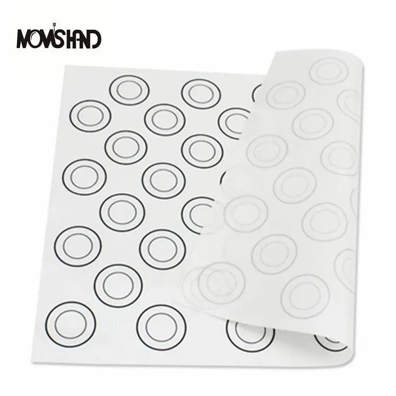 MOM'S HAND 40*30 см Платиновый силиконовый коврик для теста кондитерский лист выпечки