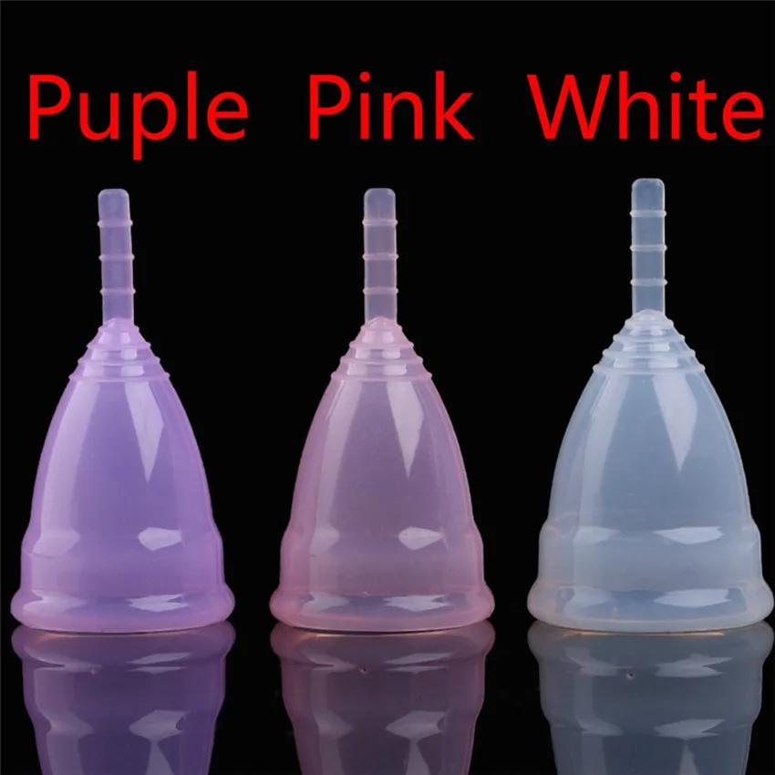 3 цвета, Женская медицинская силиконовая менструальная чашка, многоразовая мягкая чашка для женщин, многоразовая бутылочка, товары для здоровья