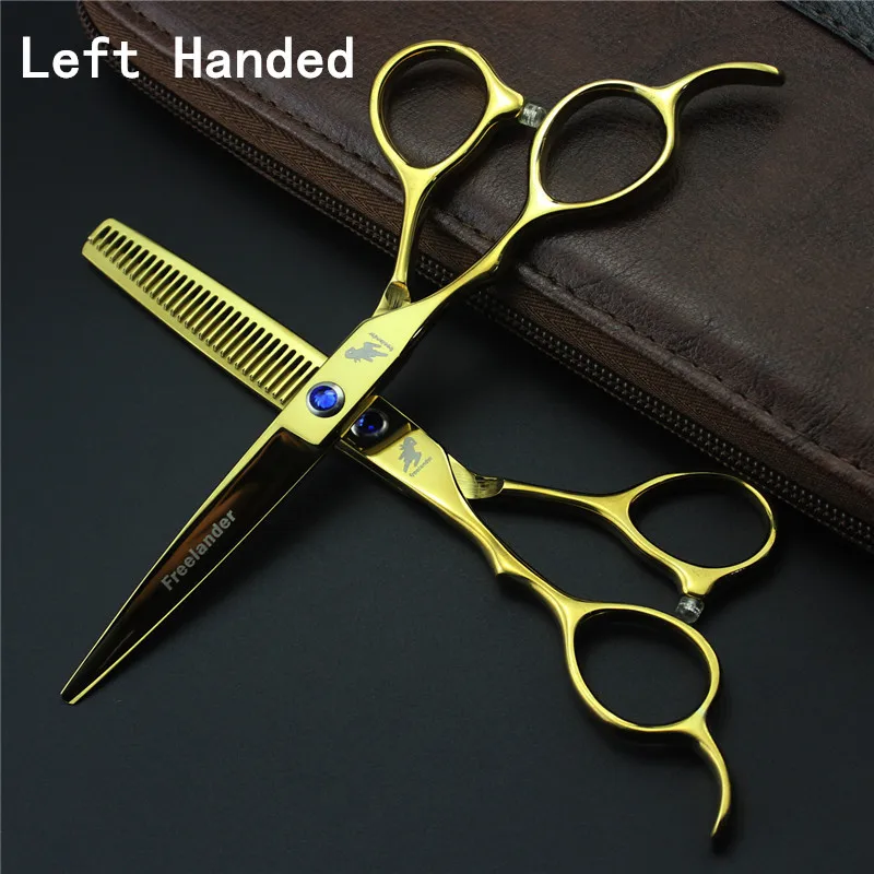 Парикмахерские ножницы для левой руки 6 дюймов|scissors professional|left handed shearshair scissors