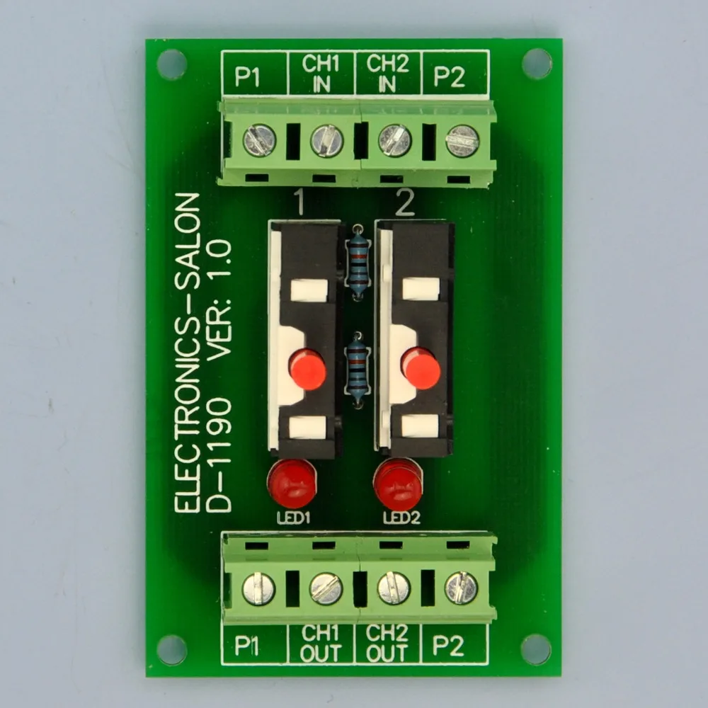 Панель крепление 2 канала Термальность автомат защити цепи модуля.|module|module panel |