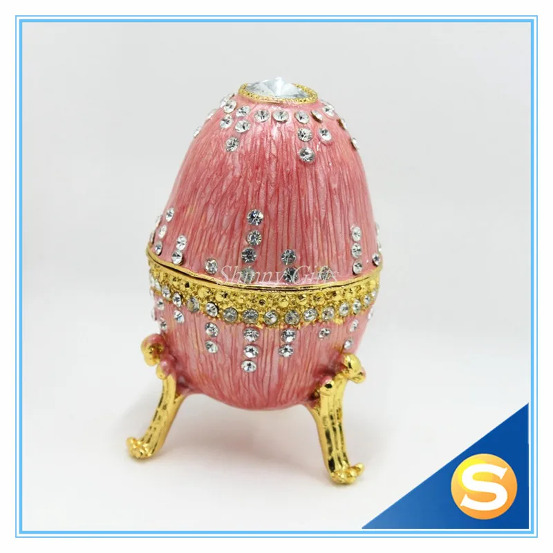 Королевский русский яйцо шкатулка синий вдохновил Яйцо Фаберже SCJ008|box box|box bluebox