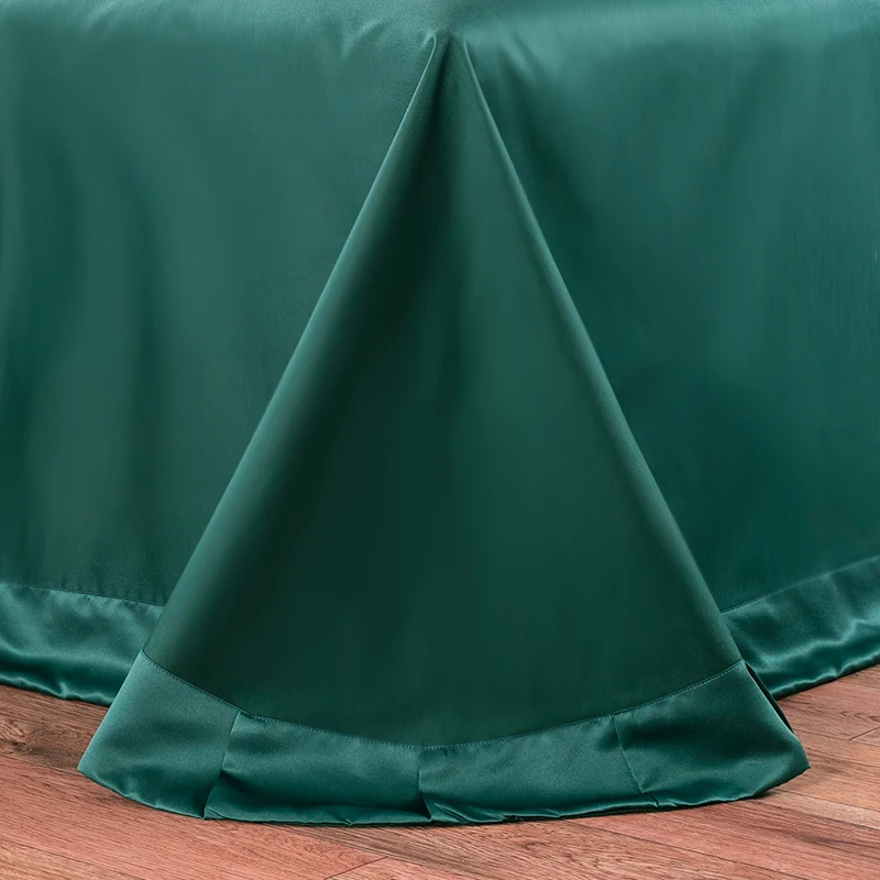 2017 Шелковый комплект постельного белья из пододеяльника и | Дом сад