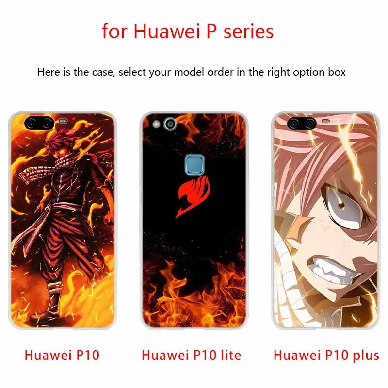 Мягкий силиконовый защитный чехол для Huawei P50 P40 P30 P20 Pro P10 Lite P Samrt Z 2020 2019 Аниме Манга