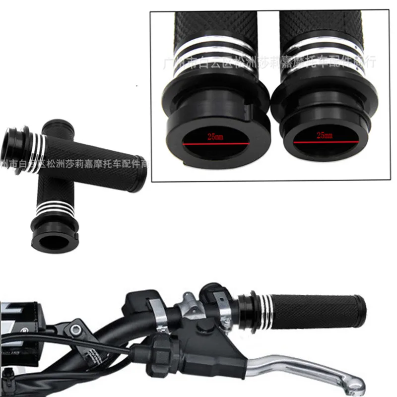 

Черные резиновые мотоциклетные ручки 1 ''25 мм для Harley Sportster 883 1200 Touring Dyna Softail grip винтажный мотоциклетный руль