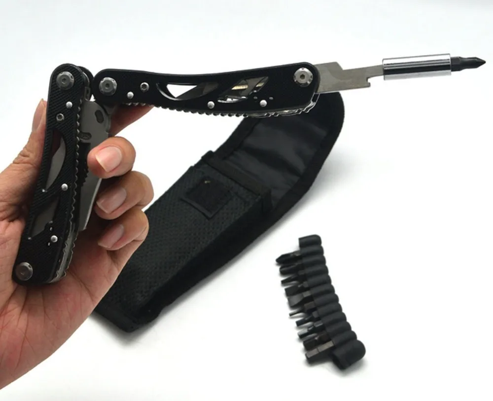 Многофункциональные плоскогубцы ремонт Карманный Ножи раза Набор отверток