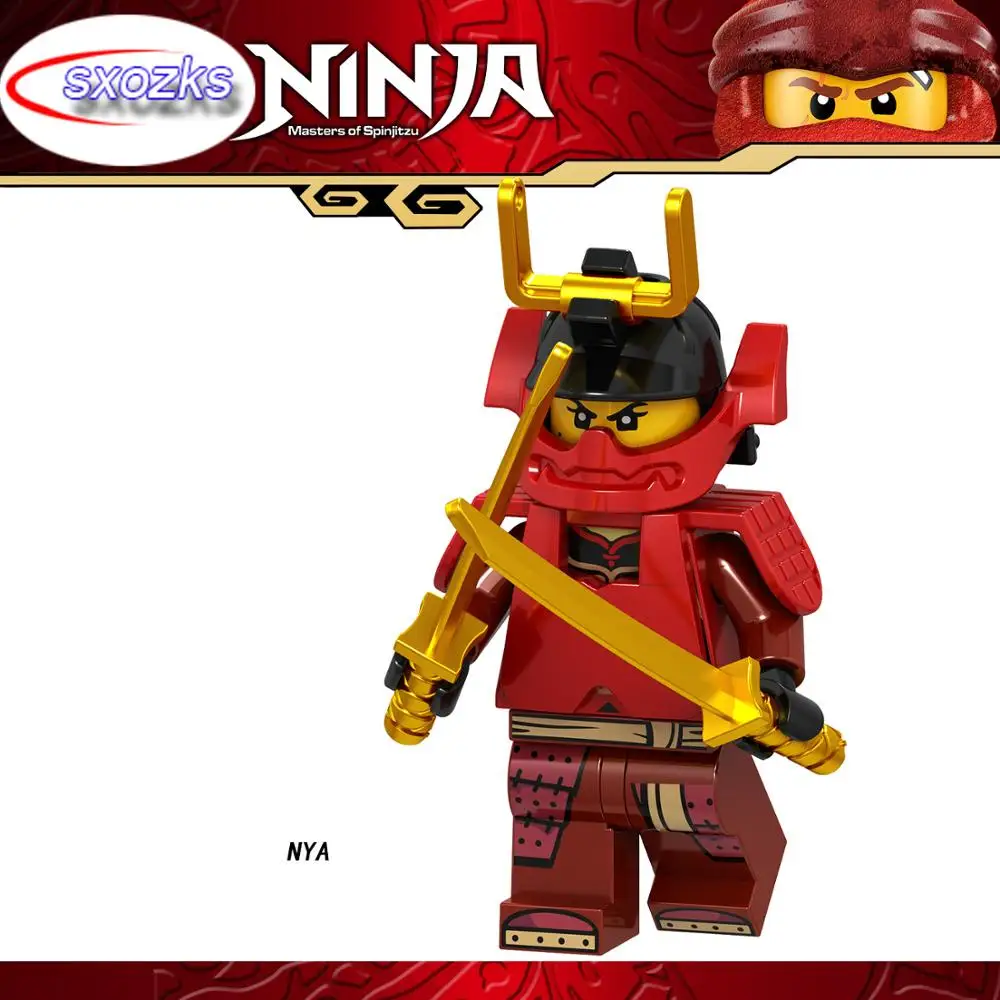 Legoingly ninjogoes строительные блоки змеи Джей Зейн Ллойд нуккал чокун змея скелет