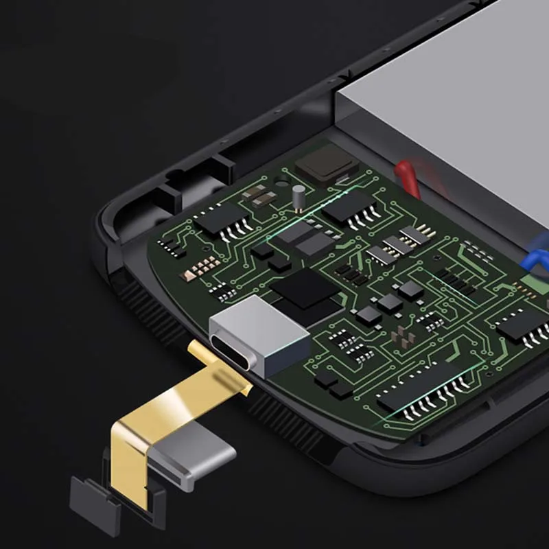 5000 мАч чехол для зарядного устройства для Xiaomi Mi 9 внешний смарт-чехол для аккумулятора внешний аккумулятор для Xiaomi Mi 9 чехол для аккумулятора