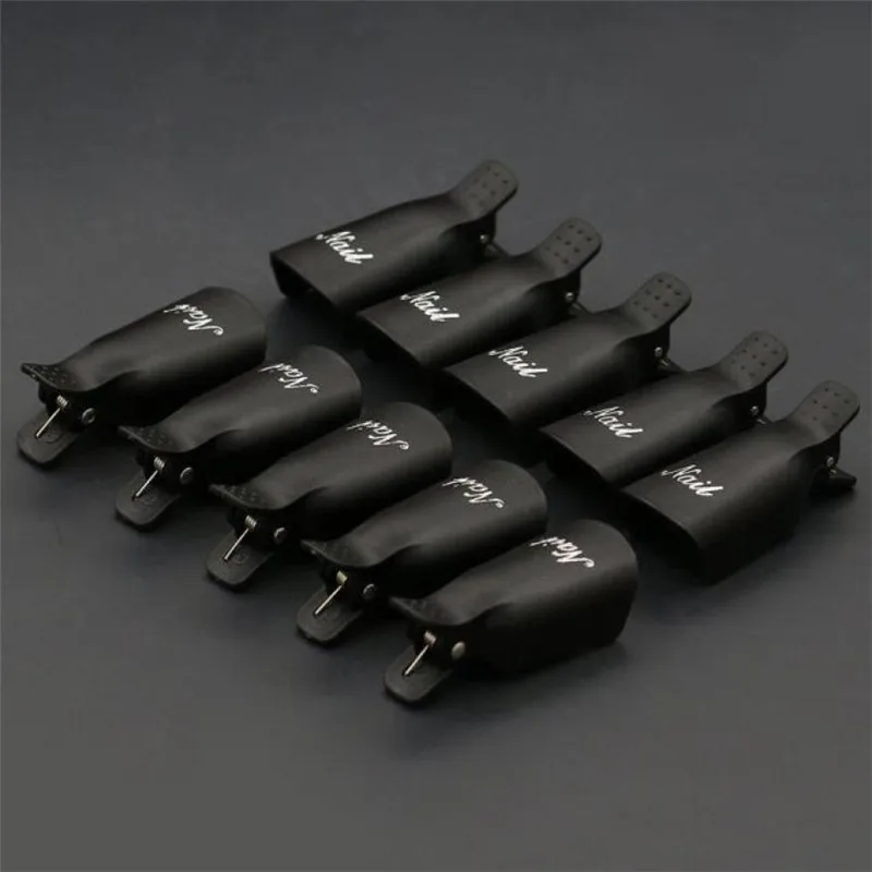 10 шт. пластиковые зажимы для ногтей | Красота и здоровье