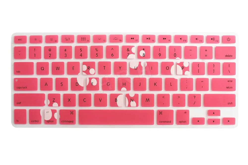 Силиконовый чехол для клавиатуры с изображением животных защитный всех Apple Macbook