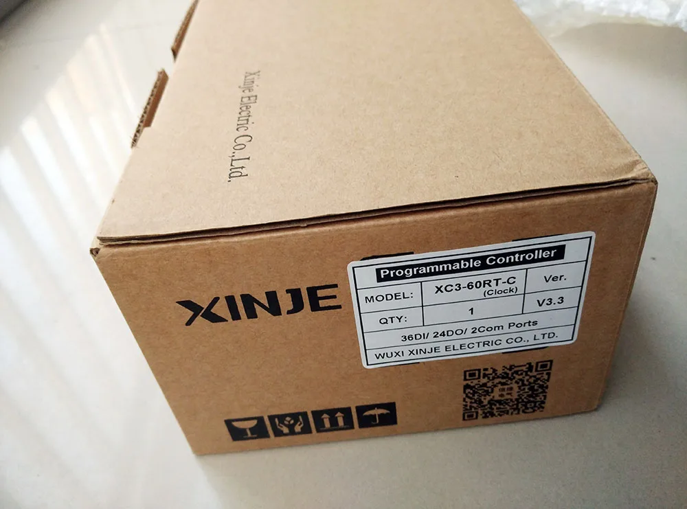 Новый оригинальный 36 точка NPN вход 24 Реле/Транзисторный выход XC3-60RT-C XINJE ПЛК DC24V 3COM