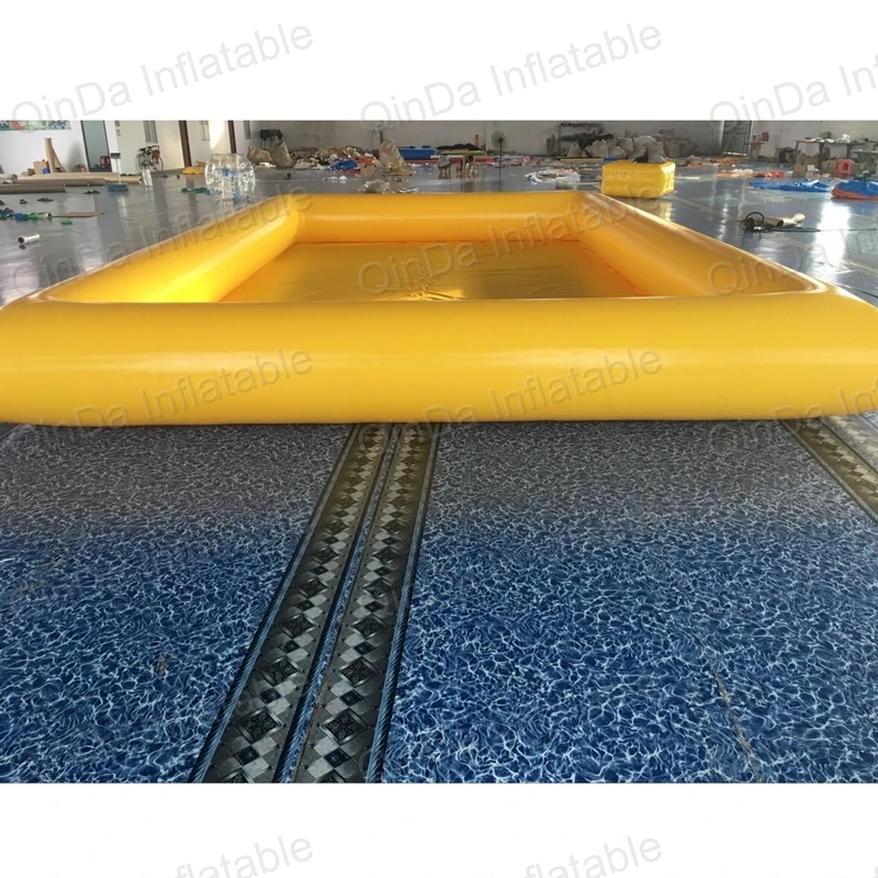 Огромный глубокий взрослый размер надувной бассейн ПВХ квадратный для продажи