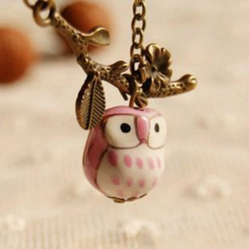 Ожерелья и подвески Flyleaf женские красивые керамические украшения в винтажном