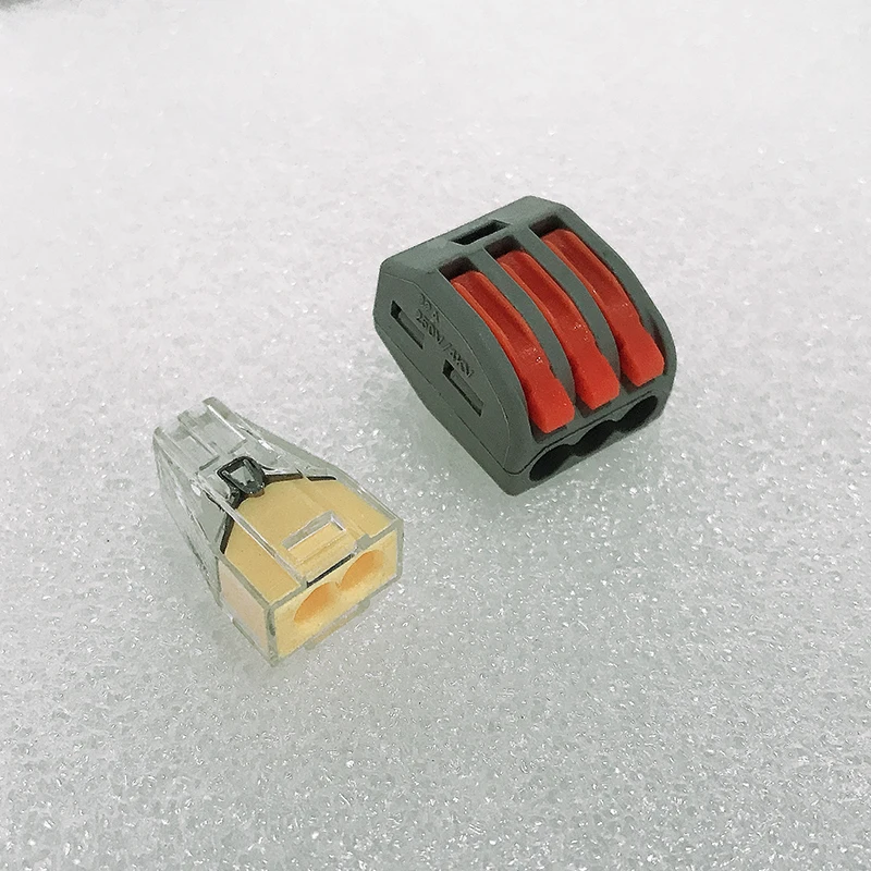 10 шт. PCT-102 соединитель проводки для распределительной коробки 2 pin клеммный блок |