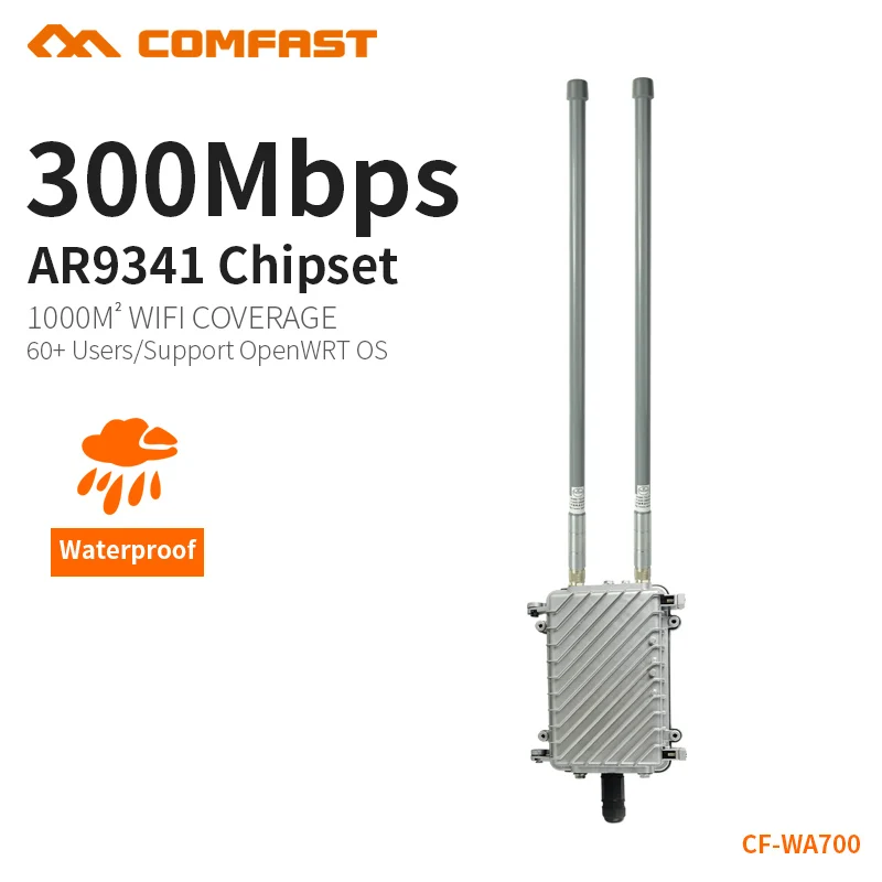 Открытый Wi-Fi роутер COMFAST для проекта покрытия 300 Мбит/с беспроводной AP 2 4 ГГц