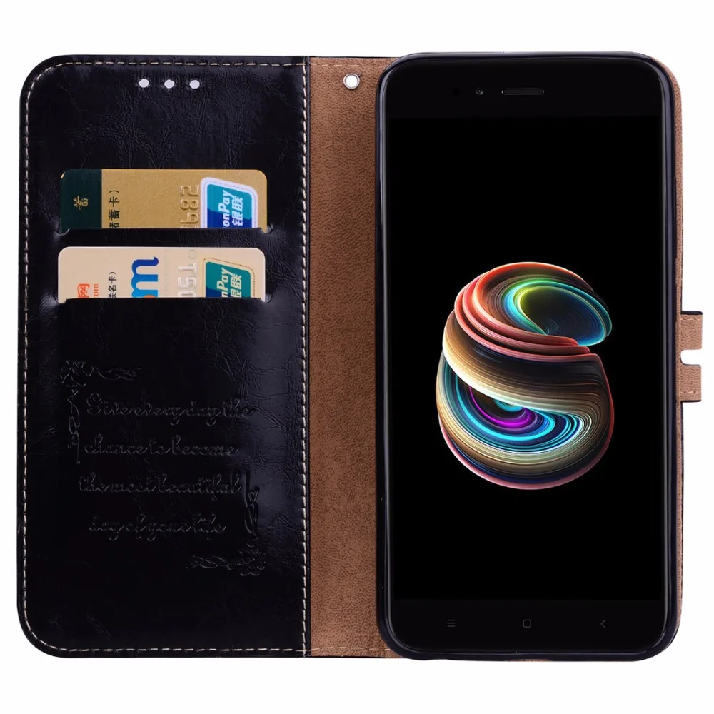 Ouzifish Для Сяо Mi 5x Чехол 5x/A1 чехол Искусственная кожа телефон чехлы для сяо mi a1 с