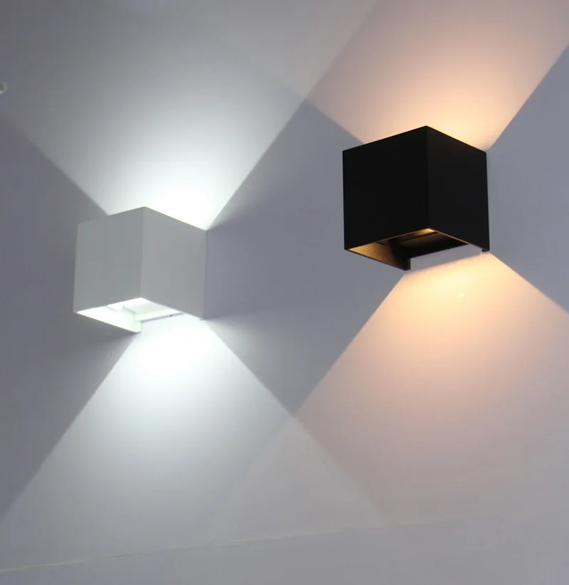 

Cube IP65 Adjustable Surface Mounted Outdoor Led Lighting,Led Outdoor Wall Light, Up Down Wall Porch Lamp