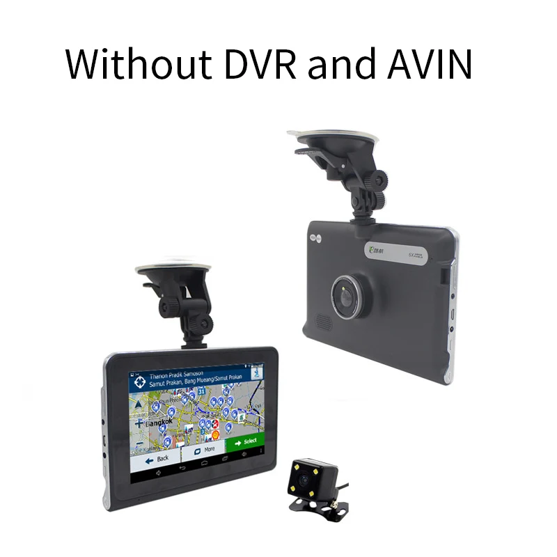 Topsource 7 ''HD Автомобильный Android-навигатор 1080 P ЦВЗ навигатор четырехъядерный Sat