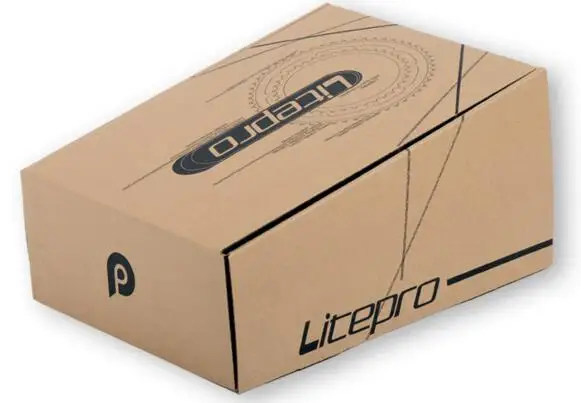 Litepro EDGE полый BMX дорожный велосипед одноместная цепь шатун для велосипеда 50T 58T с GXP