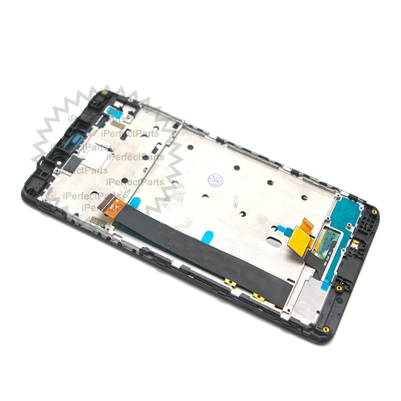 ЖК дисплей 5 дюйма дигитайзер сенсорного экрана в сборе с рамкой для Xiaomi Redmi Note 4X Pro