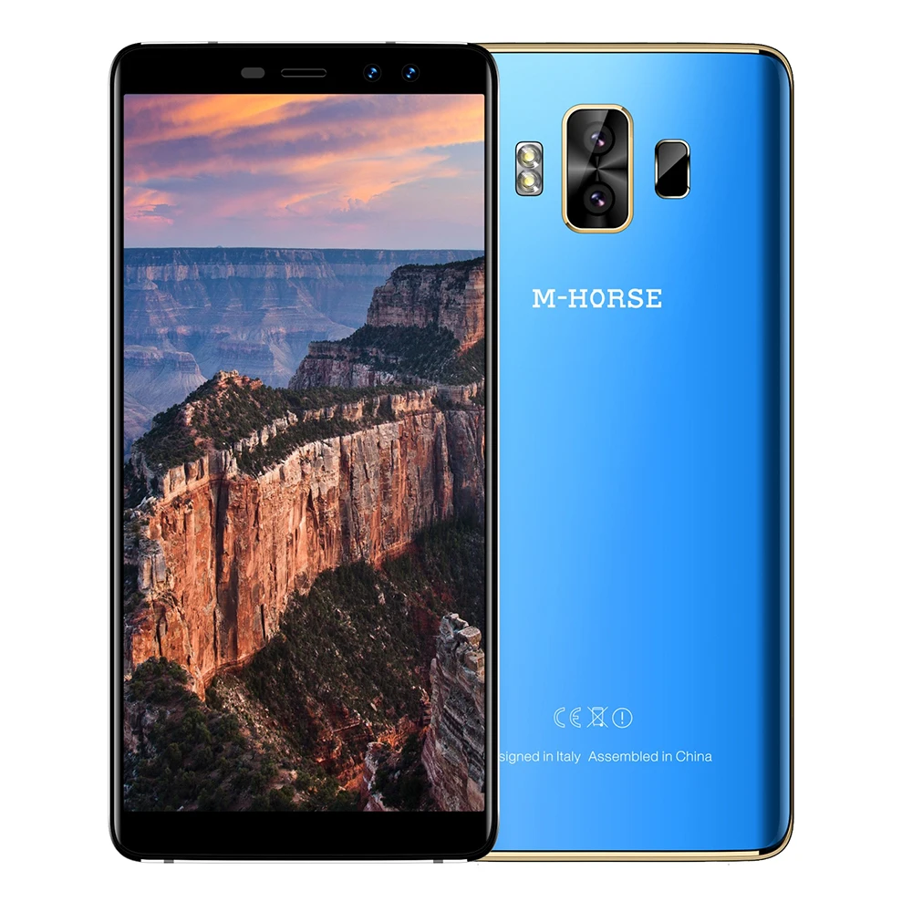 M-HORSE Pure 1 4G Phablet Smartphoe 5.7 Inch Android 7.0 MTK6737 Quad Core 1.3GHz 3GB RAM 32GB ROM Dual Rear Cameras Fingerprint | Мобильные