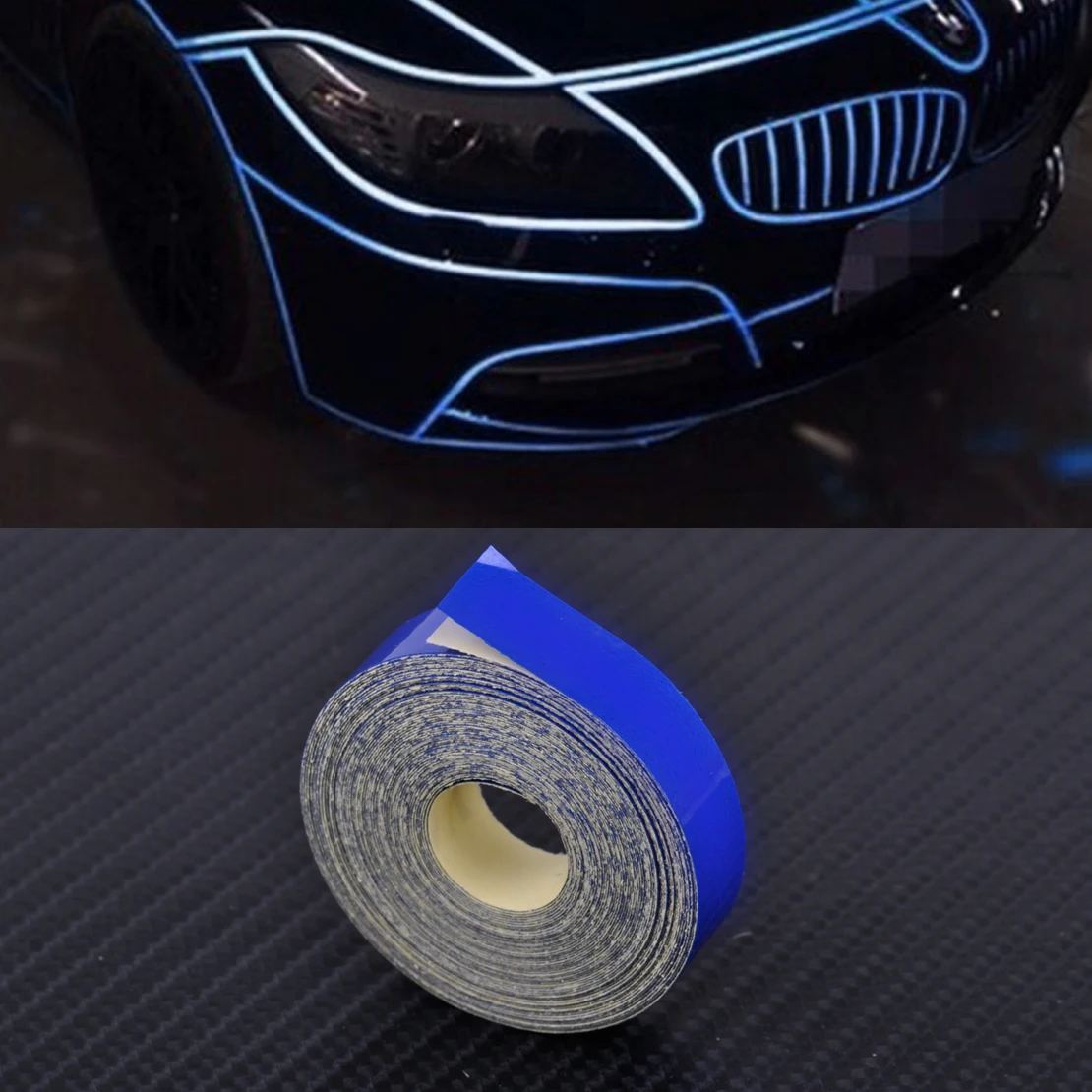 CITALL Авто грузовики мотоцикл тело DIY 5 м x 1 см Светоотражающая полоса наклейка