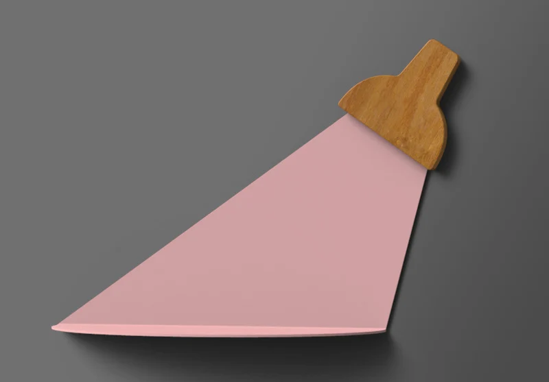 PINK Collalily скандинавские настенные украшения Журнал хранения Держатели Стойки крючок для халата деревянная Современная дизайнерская вешалка для коридора - Цвет: PINK