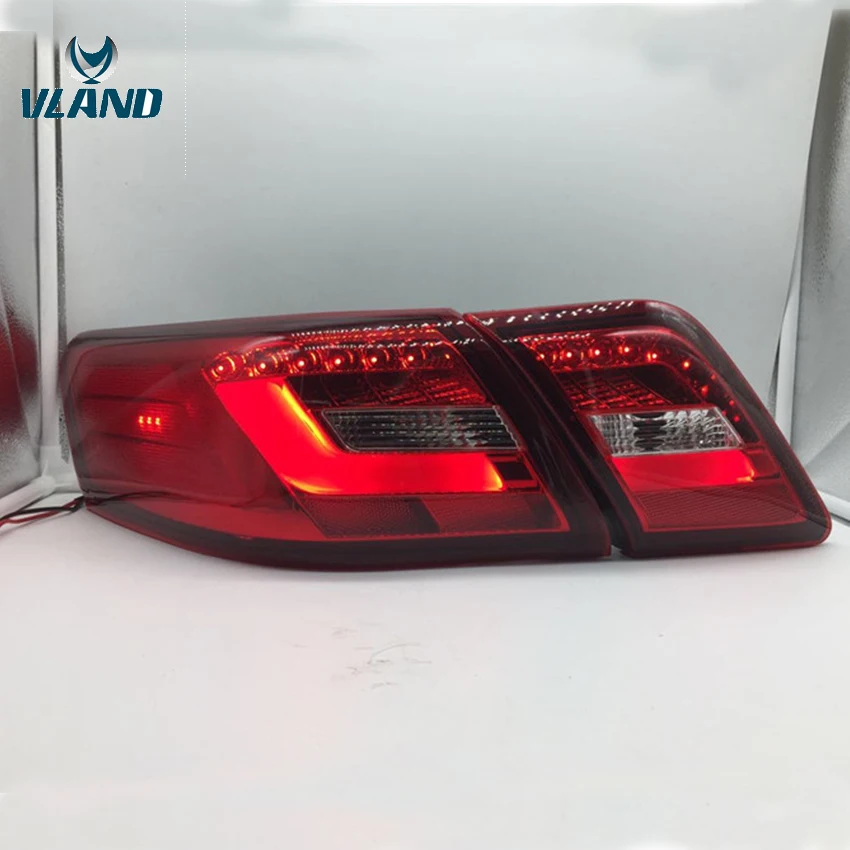 VLAND авто задние лампы для Camry светодиодный задний фонарь светильник 2006 2007 2008 2009 2010 2011 Camry 40 хвост светильник DRL+ обратный+ сигнальный светильник