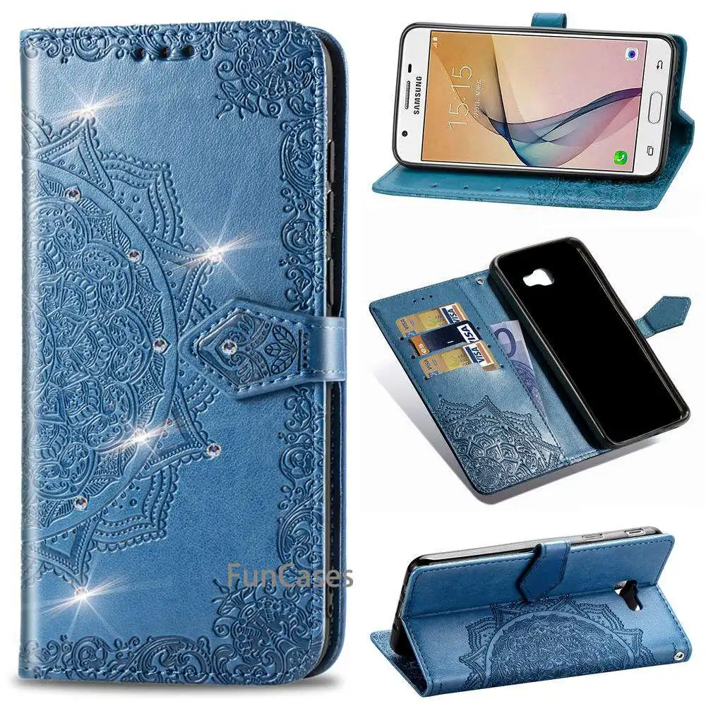 Флип кейс для Samsung Galaxy J5 J 5 Prime J5Prime G570M/DS SM G570F G570F/DS Datura кожаный чехол телефона