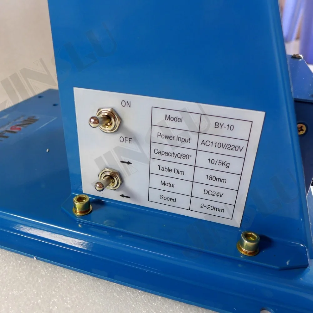 220V BY 10 мини Сварочный позиционер ротатор сварщик поворотный стол с токарным