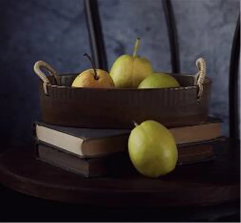 KINGLANG японская посуда ручной работы рисовая Чаша дома ретро старый льняной поднос Тарелка суповая овальная фруктовая чаша