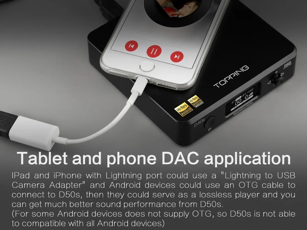 Топпинг D50S CSR8675 Bluetooth 5,0 ES9038Q2M декодирование аудио USB DAC XMOS XU208 DSD512 32 бит/768 кГц OPA1612 USB/OPT/коаксиальный вход