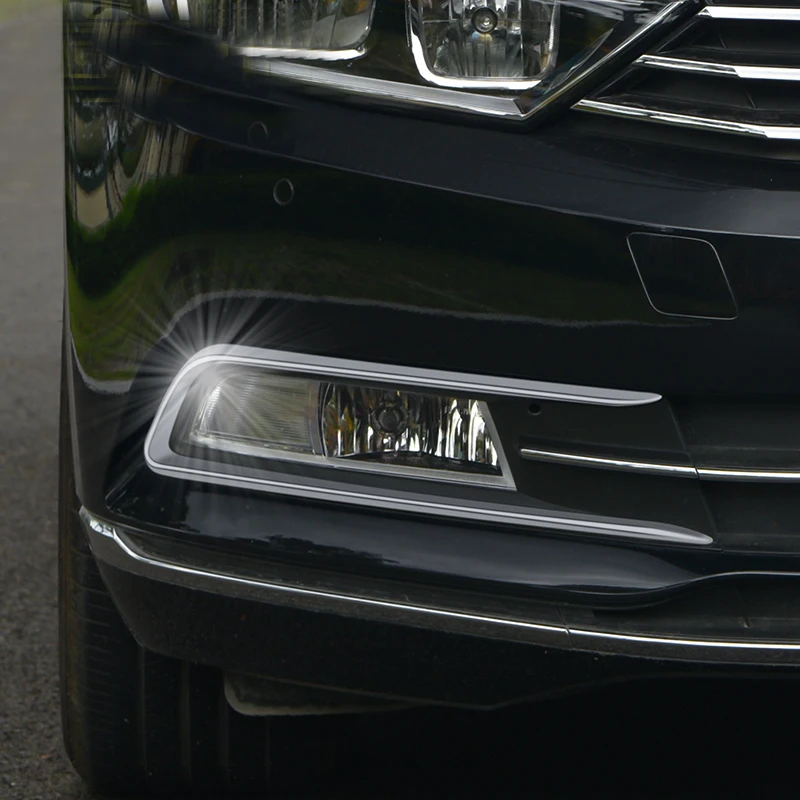 Для Passat B8 Variant/Passat B8 автомобильные наклейки модифицированные Противотуманные фары яркий бар передний бампер Декоративная полоса голова патч, аксессуары