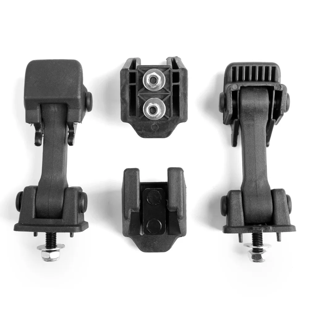 Areyourshop 2 шт. черные защелки для капота Wrangler TJ 1997 2007 автомобильные аксессуары|Замки
