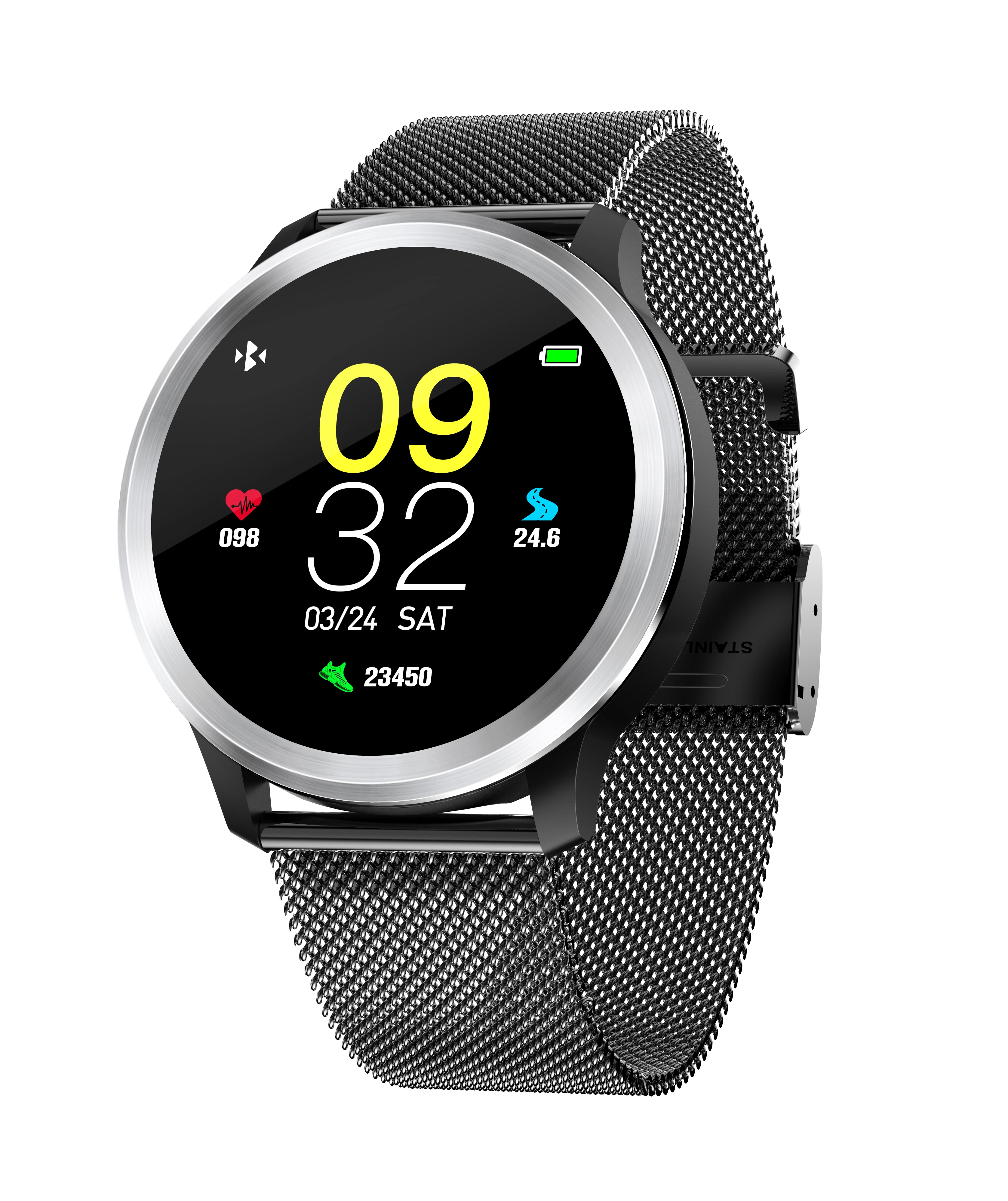 E18 Смарт часы спортивные BTcall SmartWatch ECG + PPG HRV отчет сердечного ритма тест