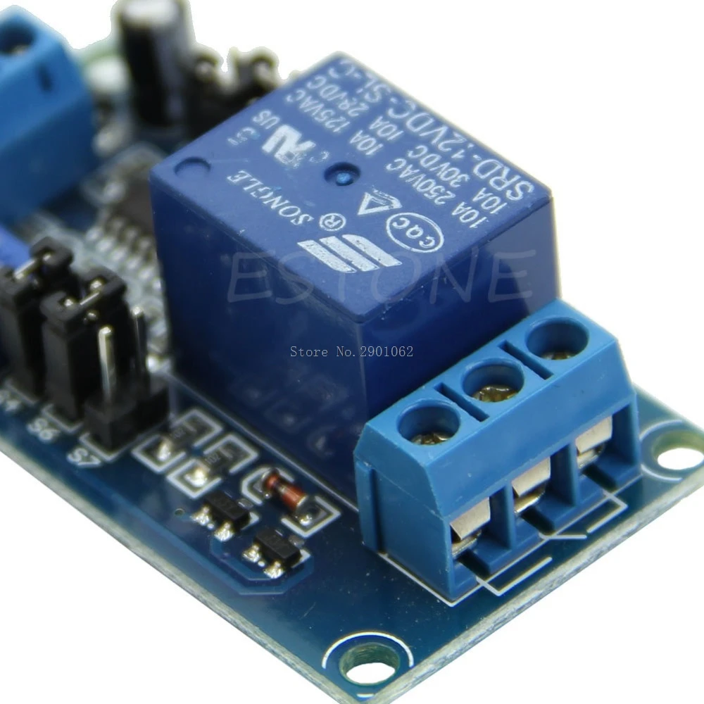 DC 12V Delay Relay with Timer Turn on off Switch Module -B119 | Инструменты