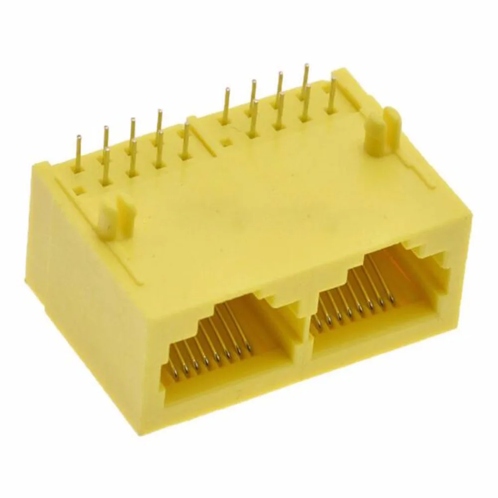 10 шт. вертикальные розетки RJ45 без экранированного сетевого порта|Коннекторы и