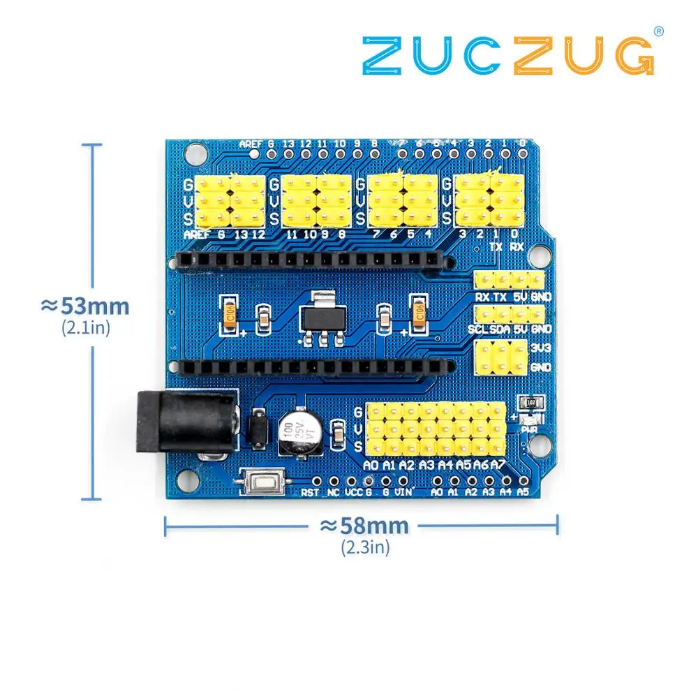 Прототип расширения NANO экран I/O Плата модуль для arduino Nano V3.0|Интегральные схемы| |
